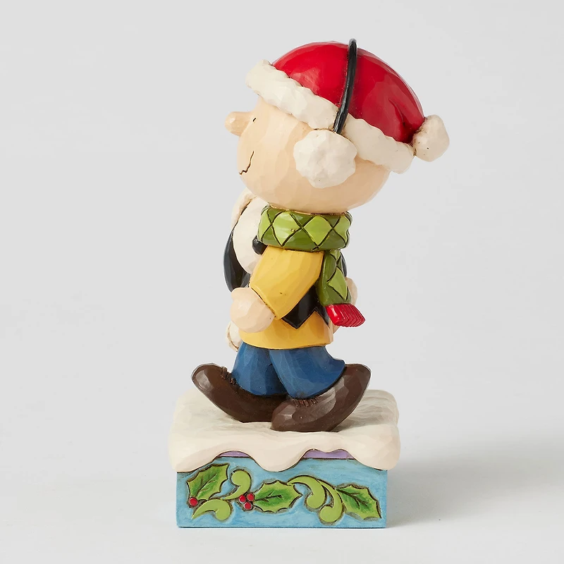 Jim Shore Peanuts Charlie Brown and Snoopy Wrapped in Scarf Figurine, 6" for only USD 60.00 | Hallmark