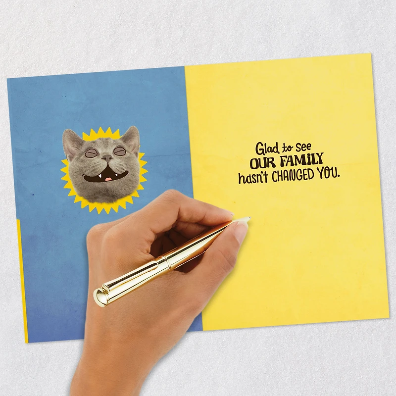 Glad Our Family Hasn't Changed You Funny Birthday Card for Son-in-Law for only USD 2.99 | Hallmark