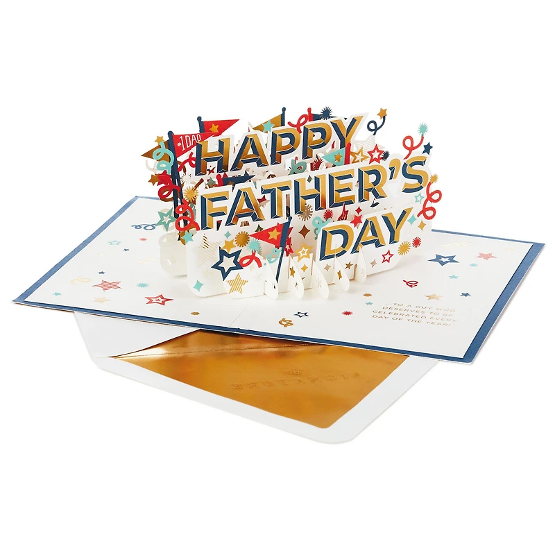 Celebrating You 3D Pop-Up Father's Day Card for only USD 12.99 | Hallmark