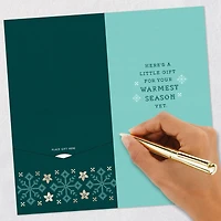 Homespun Wishes Money Holder Christmas Card for only USD 3.99 | Hallmark