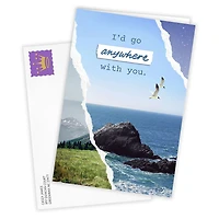I'd Go Anywhere With You Custom Love Card for only USD 4.99 | Hallmark
