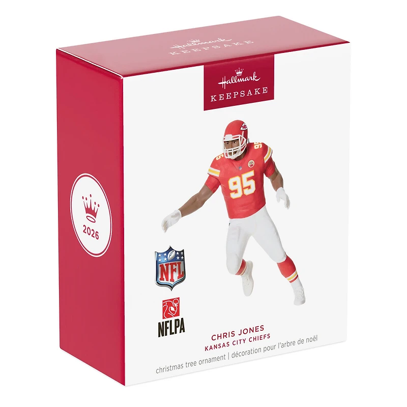 NFL Kansas City Chiefs Chris Jones Ornament for only USD 28.99 | Hallmark
