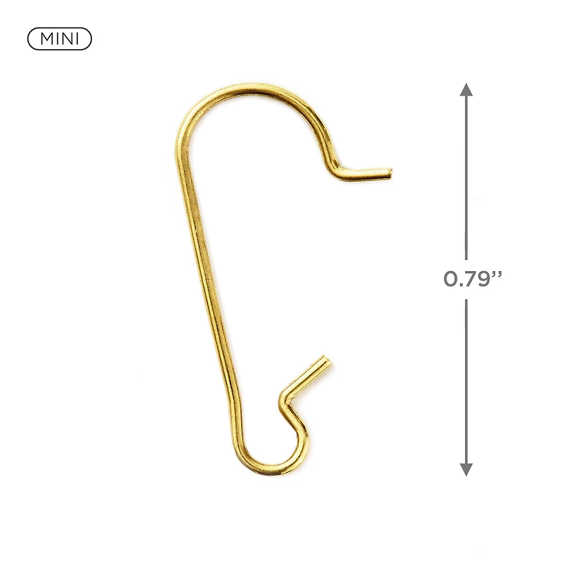 Mini Brass Ornament Hooks, Set of 25 for only USD 4.99 | Hallmark