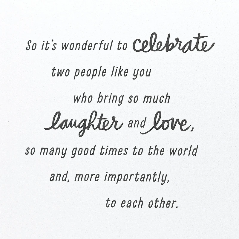 Love Is Always Something to Celebrate Anniversary Card for Couple for only USD 6.59 | Hallmark