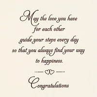 Wishes for Happiness Wedding Card for only USD 7.59 | Hallmark