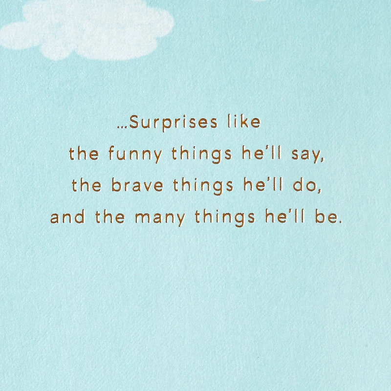 A Million Sweet Surprises New Baby Boy Card for only USD 6.99 | Hallmark
