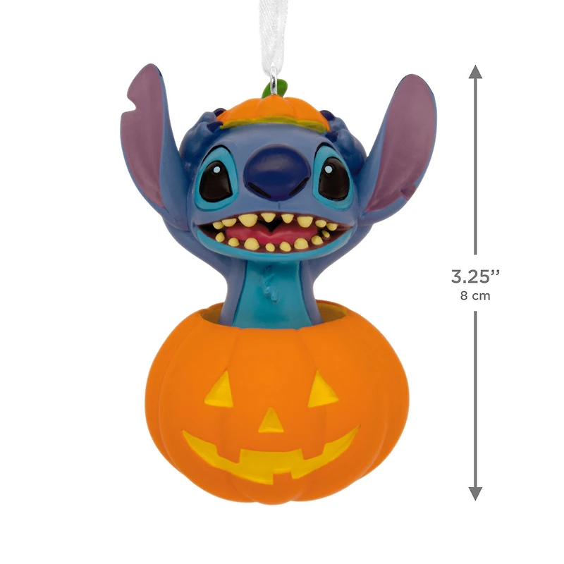 Disney Stitch in Jack-o'-Lantern Hallmark Ornament for only USD 11.49 | Hallmark
