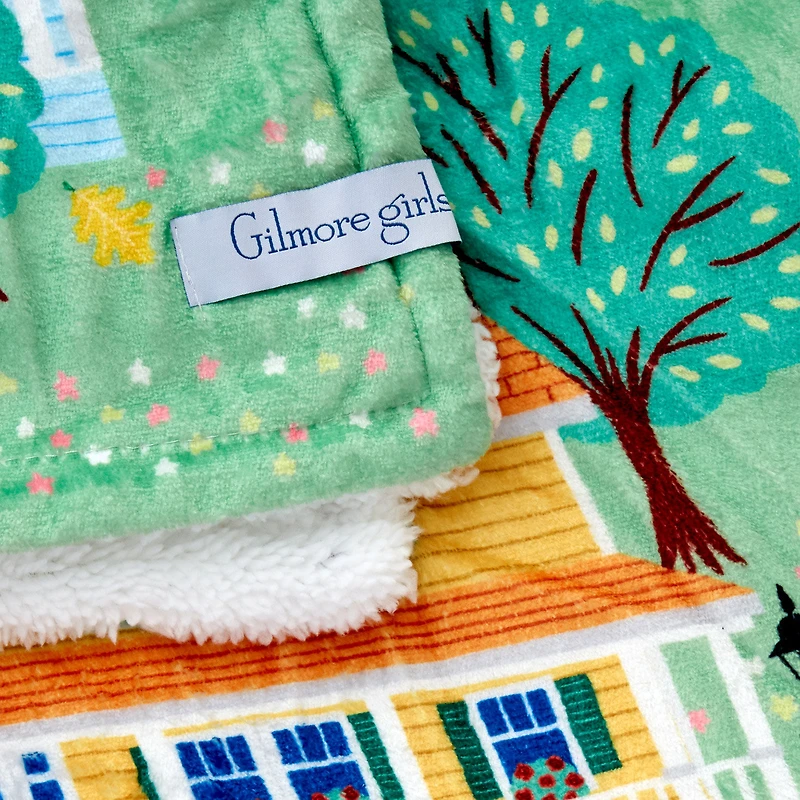 Gilmore Girls Stars Hollow Map Blanket, 50x60 for only USD 44.99 | Hallmark