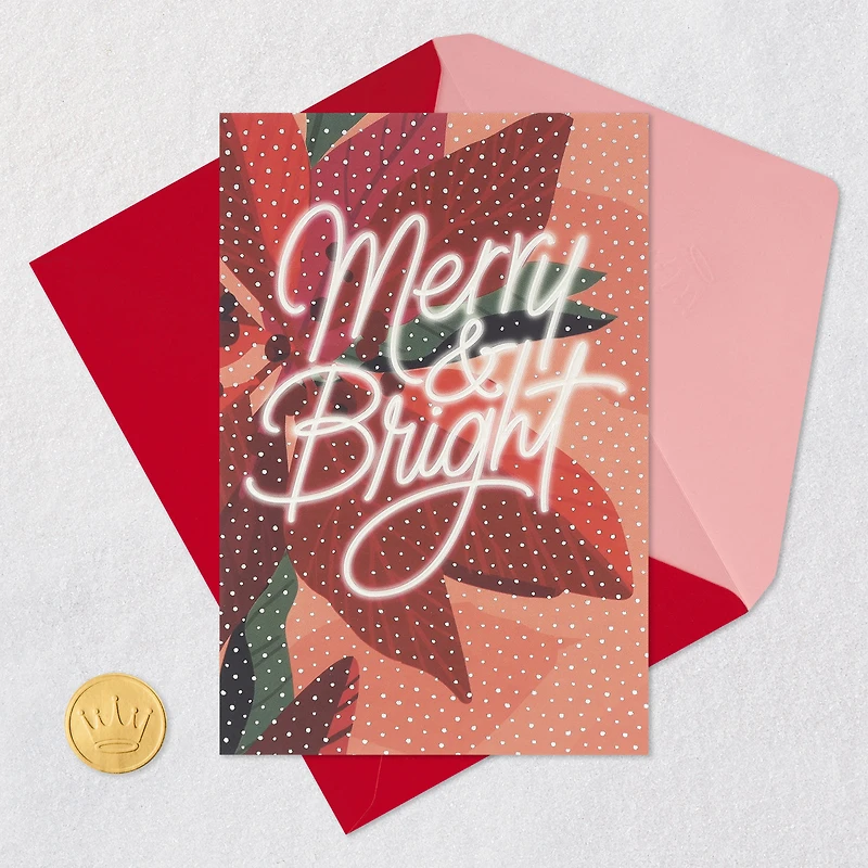 Merry and Bright Christmas Card for only USD 5.59 | Hallmark
