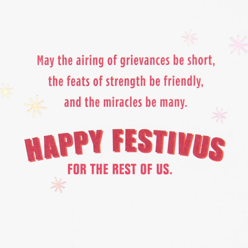 Seinfeld Festivus Miracle Funny Holiday Card for only USD 4.99 | Hallmark