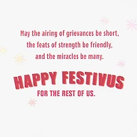 Seinfeld Festivus Miracle Funny Holiday Card for only USD 4.99 | Hallmark