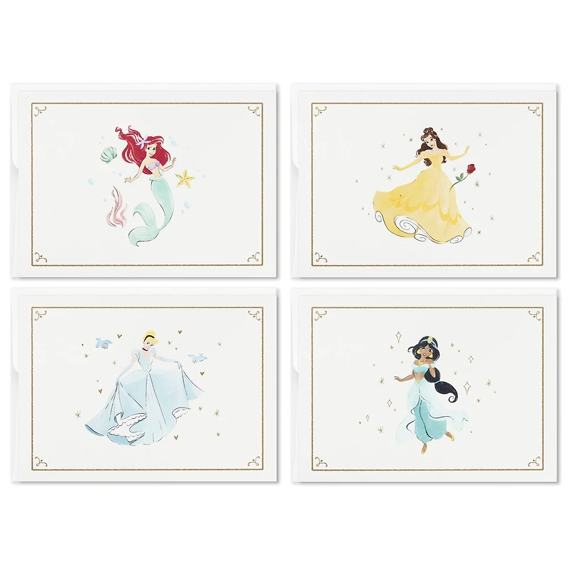 Disney Princess Assorted Boxed Blank Note Cards Multipack, Pack of 24 for only USD 14.99 | Hallmark