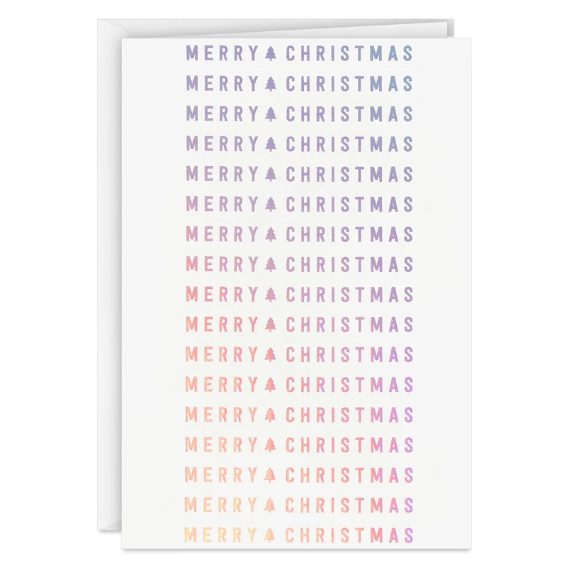 Silver Merry Christmas on White Boxed Christmas Cards, Pack of 16 for only USD 12.49 | Hallmark
