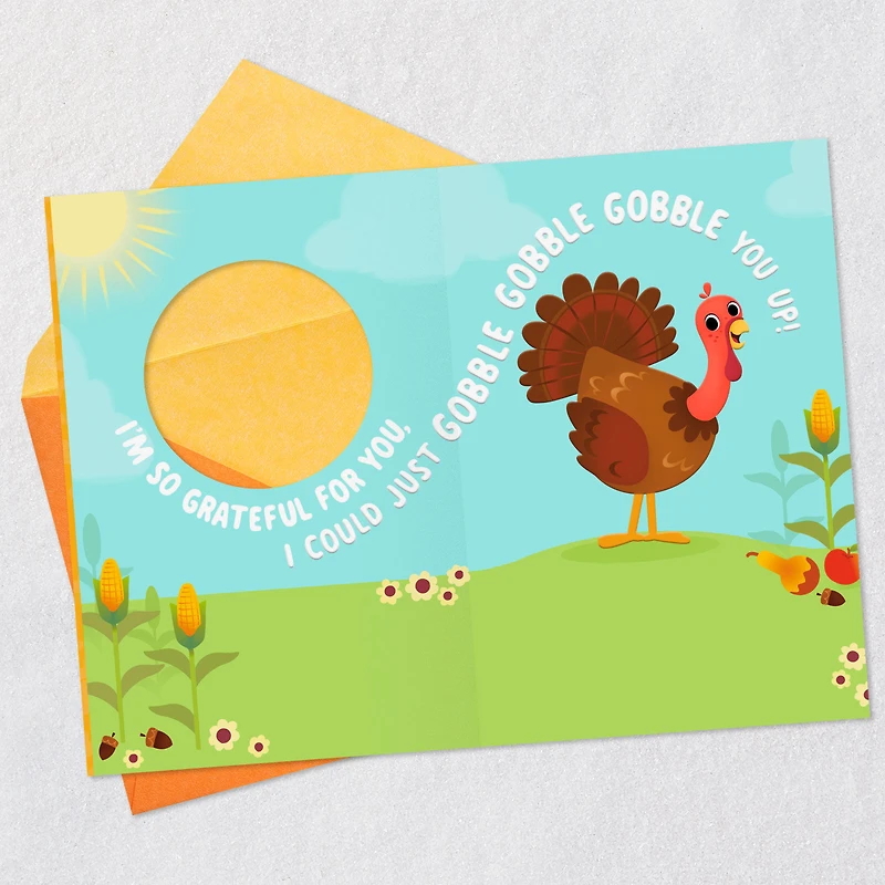 Gobble You Up Thanksgiving Card for Nephew for only USD 2.99 | Hallmark