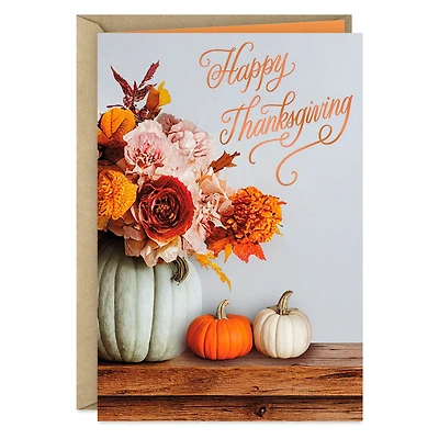 Joys of the Season Thanksgiving Card for only USD 0.99 | Hallmark