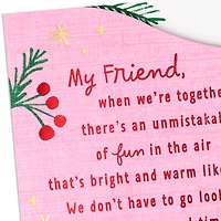 Celebrating the Gift of Friendship Christmas Card for Friend for only USD 4.99 | Hallmark