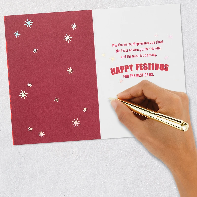 Seinfeld Festivus Miracle Funny Holiday Card for only USD 4.99 | Hallmark