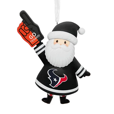 NFL Houston Texans Santa Fan Hallmark Ornament for only USD 12.99 | Hallmark