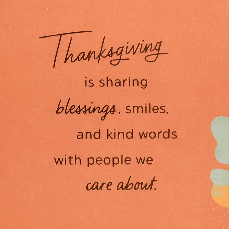 Sharing Time, Stories and Laughter Thanksgiving Card for only USD 6.99 | Hallmark