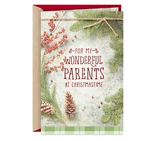 You've Filled My Life With Good Christmas Card for Parents for only USD 5.99 | Hallmark