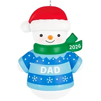 Dad Snowman 2026 Ornament for only USD 18.99 | Hallmark