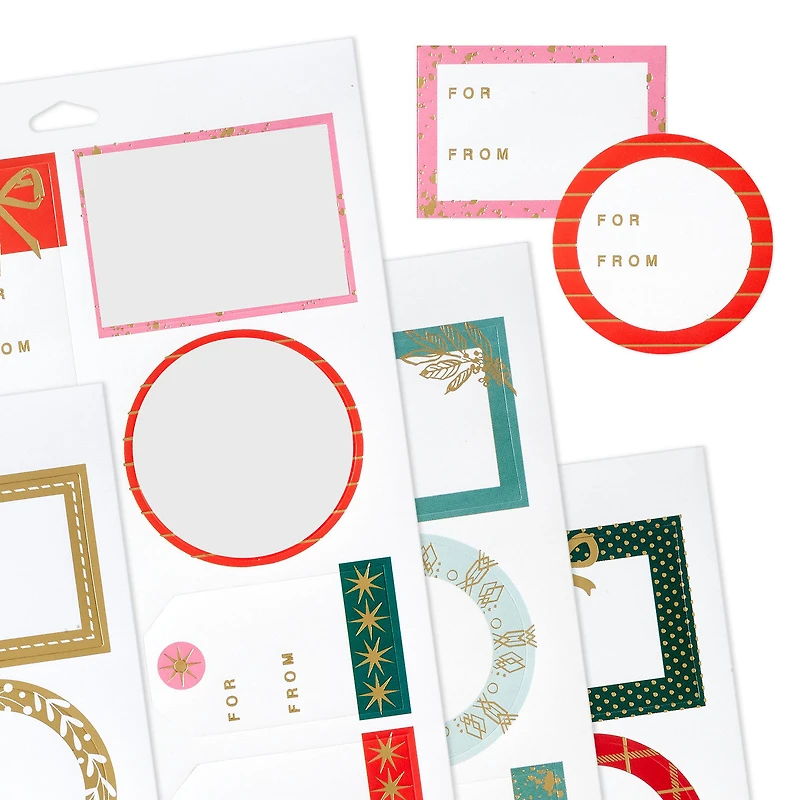 Winter Elegance Gift Tag Stickers, Pack of 96 for only USD 5.99 | Hallmark