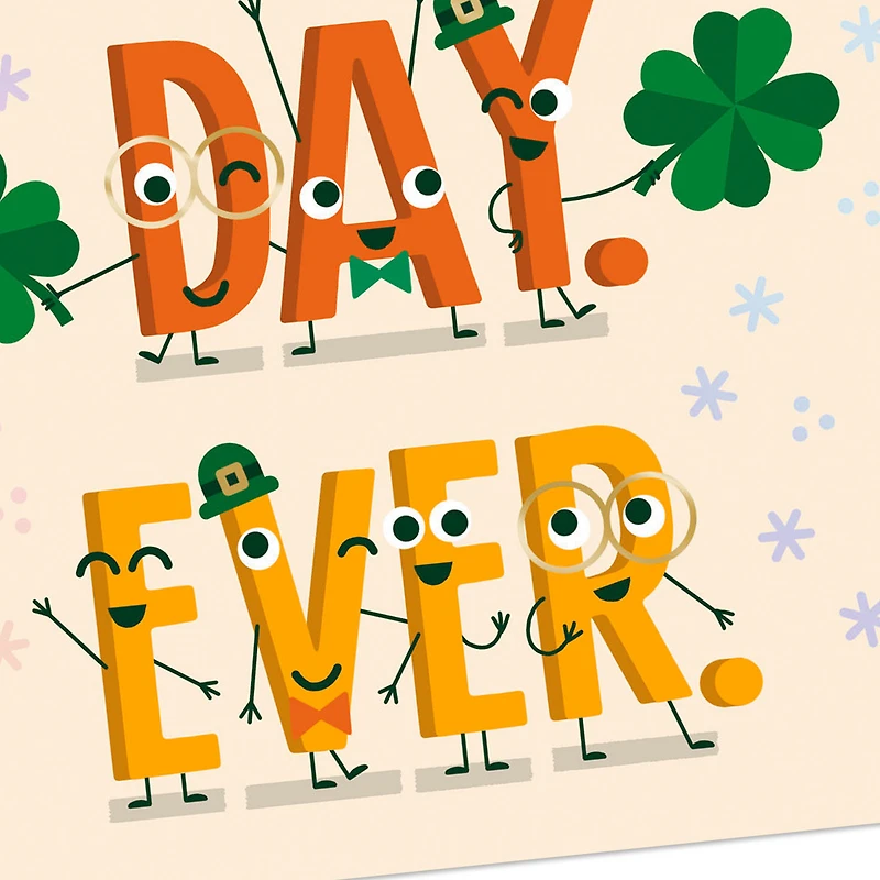 Luckiest Day Ever St. Patrick's Day Card for Grandson for only USD 2.99 | Hallmark