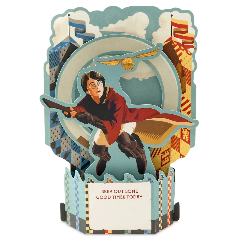 Harry Potter™ Seek Out Good Times 3D Pop-Up Birthday Card for only USD 8.99 | Hallmark