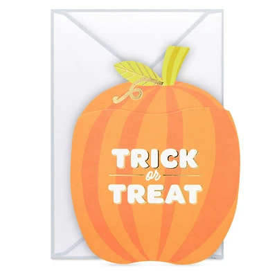 Black Cat in Pumpkin Paper Craft Halloween Card for only USD 5.99 | Hallmark