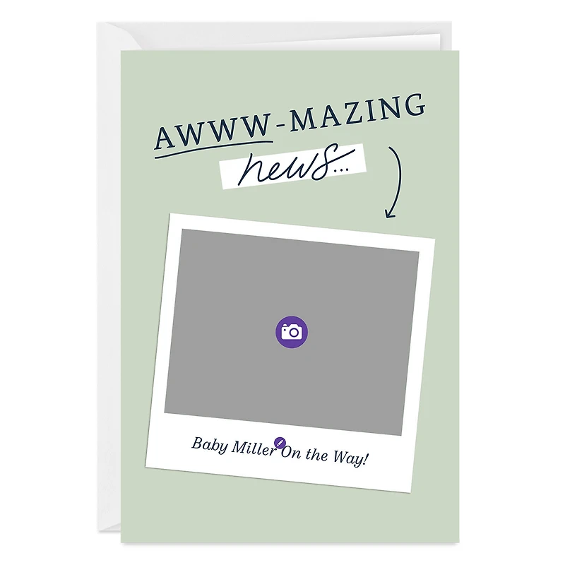Aw-Mazing News Custom Congratulations Card for only USD 4.99 | Hallmark