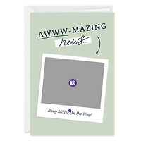 Aw-Mazing News Custom Congratulations Card for only USD 4.99 | Hallmark