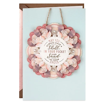 A Shell in Your Pocket Birthday Card With Detachable Wreath for only USD 9.59 | Hallmark