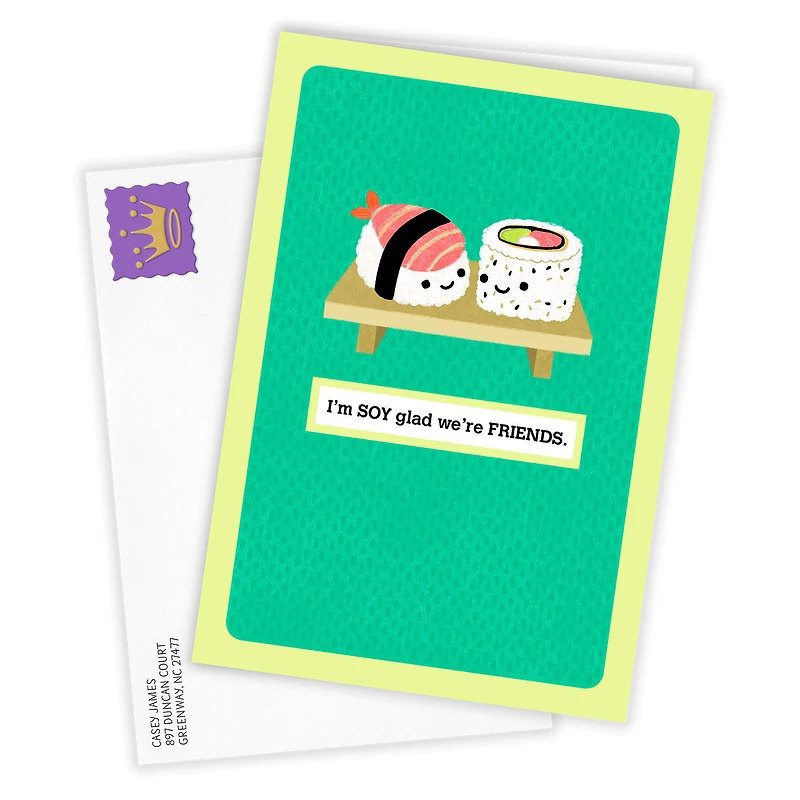 Sushi Funny Custom Friendship Card for only USD 4.99 | Hallmark