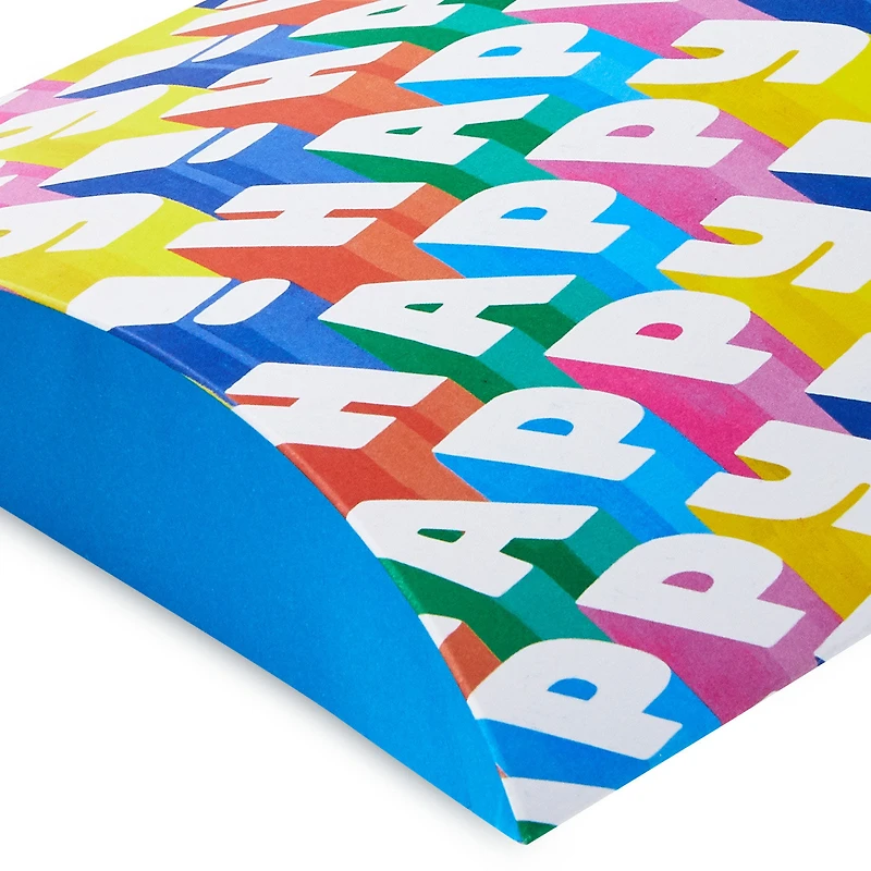 Angled All-Caps Happy Pillow Box for only USD 2.49 | Hallmark