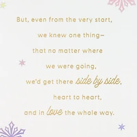 Side by Side, Heart to Heart Christmas Card for Husband for only USD 5.59 | Hallmark