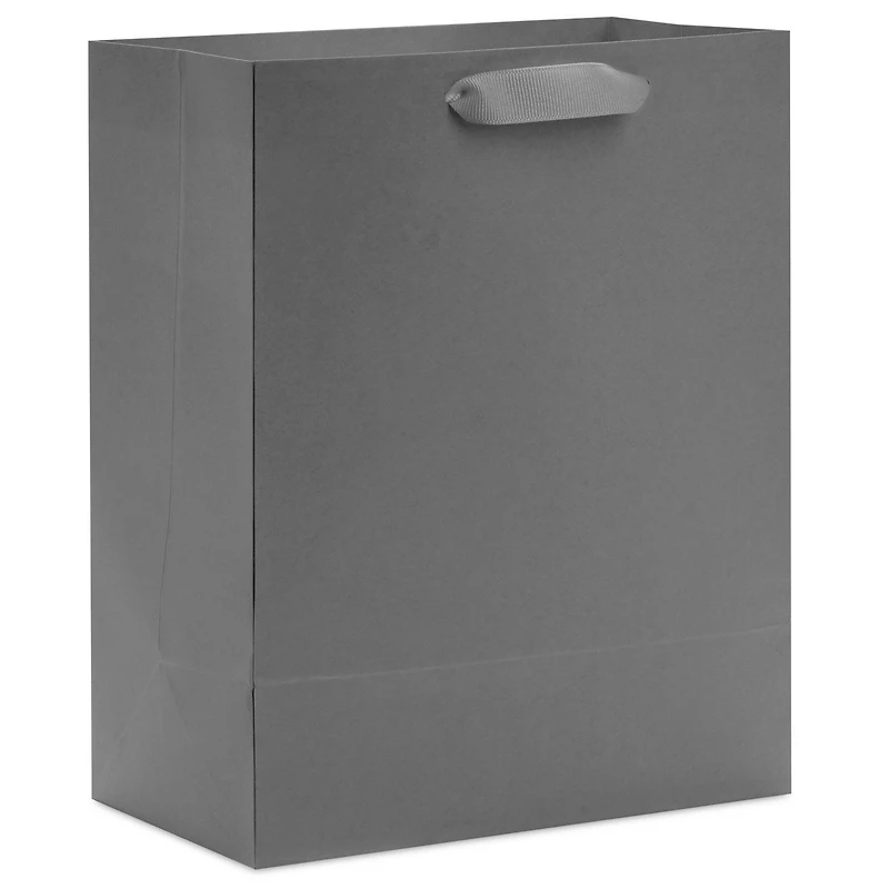 9.6" Solid Gray Medium Gift Bag for only USD 3.49 | Hallmark