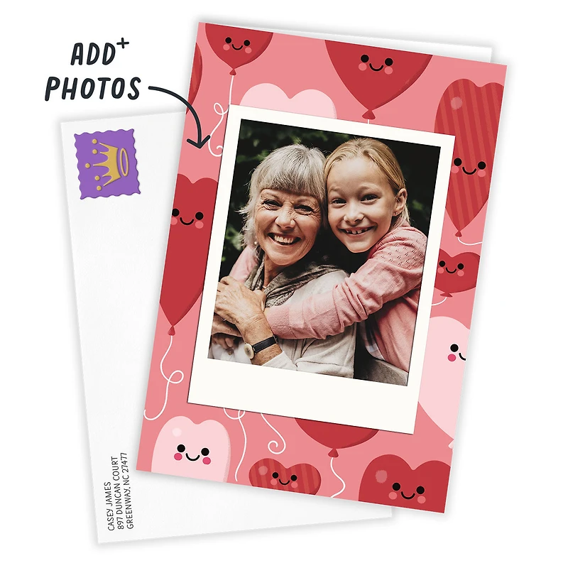 Fun Heart Balloons Custom Love Card for only USD 4.99 | Hallmark