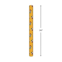 Disney Mickey and Minnie on Yellow Wrapping Paper Roll, 17.5 sq. ft. for only USD 4.99 | Hallmark