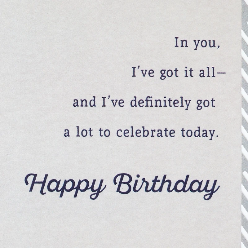 Because of You Birthday Card for Husband for only USD 5.59 | Hallmark