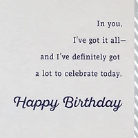 Because of You Birthday Card for Husband for only USD 5.59 | Hallmark