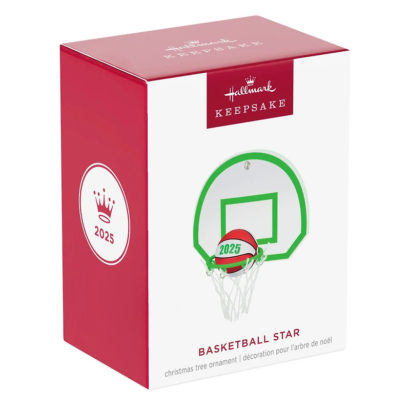 Basketball Star 2025 Ornament for only USD 18.99 | Hallmark