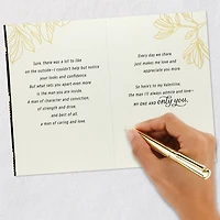 So Glad to Love a Man Like You Romantic Valentine's Day Card for Him for only USD 6.99 | Hallmark