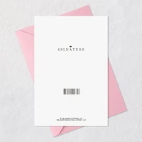 Pink Champagne Flutes Quilled Paper Handmade Wedding Card for Couple for only USD 9.59 | Hallmark