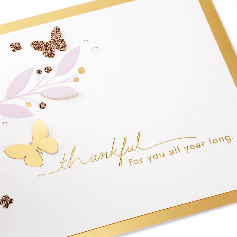 Butterfly Bouquet Thankful for You 3D Pop-Up Thinking of You Card for only USD 12.99 | Hallmark