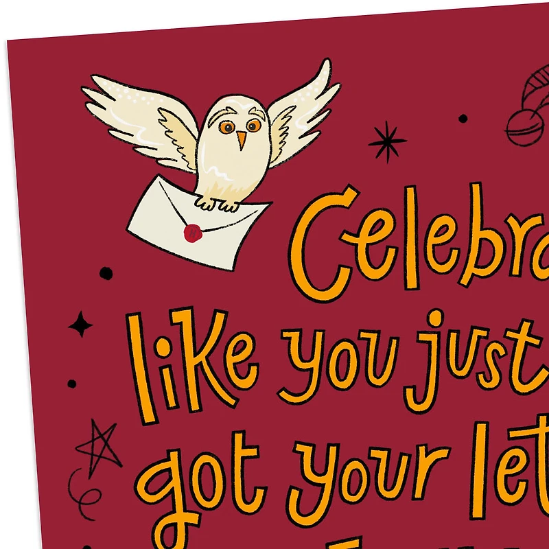 Harry Potter™ Celebrate Like You're Going to Hogwarts™ Funny Birthday Card for only USD 4.49 | Hallmark