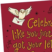 Harry Potter™ Celebrate Like You're Going to Hogwarts™ Funny Birthday Card for only USD 4.49 | Hallmark