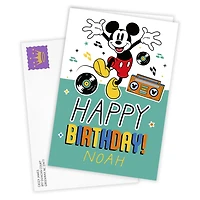 Disney Mickey Mouse Rockin' Custom Birthday Card for only USD 4.99 | Hallmark