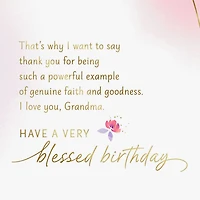 You're a Powerful Example of Faith Birthday Card for Grandma for only USD 2.99 | Hallmark