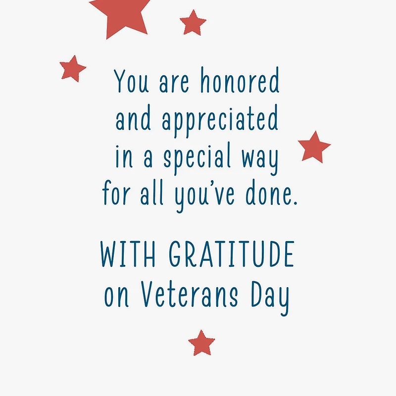 The Blessing of Freedom Religious Veterans Day Card for only USD 2.00 | Hallmark