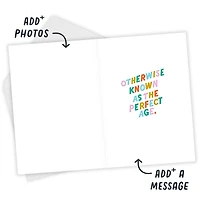 Too Old Too Young Funny Custom Birthday Card for only USD 4.99 | Hallmark